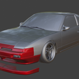 s13_pignoselip2.png S13 Pignose + big lip front bumper