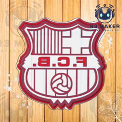 1656516048141.jpg Файл STL Резак для печенья ФК Барселона・Дизайн 3D принтера для загрузки, r3maker