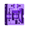 enclosure_side_A.stl Archivo STL gratis Nema 17 caja de cambios de ángulo recto con engranajes cónicos en espiral・Objeto de impresión 3D para descargar, dasaki
