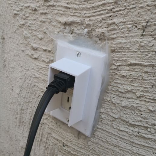 GFCI Outdoor Wall Plate With Hood