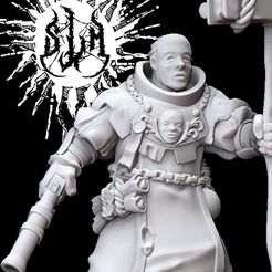 Warpriest-001-002-Ins.jpg STL file Dogma - The Holy Kingdom - Acolyte 1・Template to download and 3D print