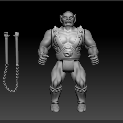 Thundercats Panthro Vintage full Scan