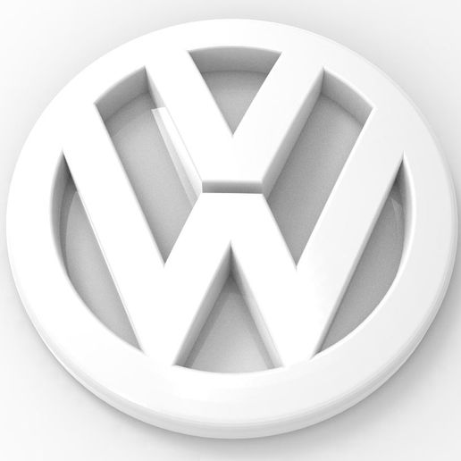 Logo - VolksWagen 3D model