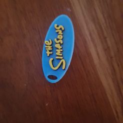 WhatsApp-Image-2021-06-17-at-18.40.31.jpeg OBJ file The Simpsons keychain・3D printer design to download
