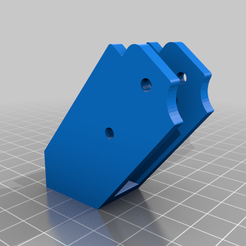 a3153d20-7e90-42ef-beca-6eab955f9f60.png Free 3D file Anycubic Kobra Max 45° filament sensor holder・3D print design to download