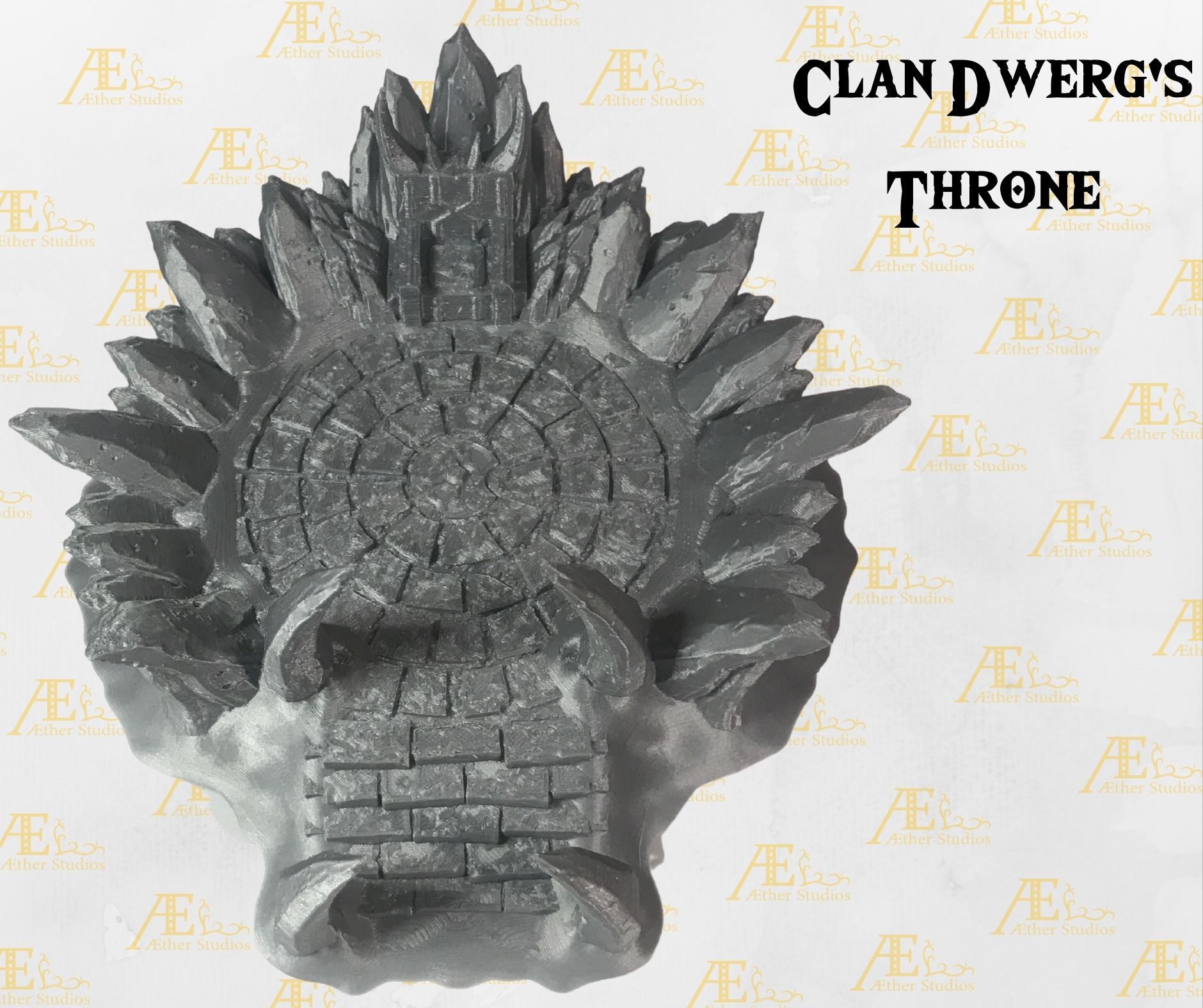 resize-17.jpg Download file Dwarven Kingdom: Clan Dwerg's Throne of the Second Son • Design to 3D print, AetherStudios