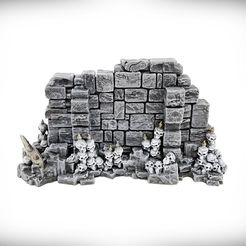 Basic-Wall-B-Ancient-Ruins-Grimdark-Angle-3-Vignette.jpg STL-Datei Basiswand B: Grimdark・3D-Druck-Idee zum Herunterladen