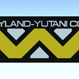 WeylandYutaniTag.png Weyland-Yutani luggage tag
