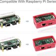 61kPsGvM90L._AC_SL1500_.jpg Корпус Raspberry Zero 2W и Waveshare USB-HUB