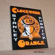 clockwork-orange-naranja-mecanica-stanley-kubrick-pelicula-cartel-milk.jpg Clockwork Orange, Clockwork Orange, Stanley Kubrick, movie, poster, sign, logo, 3D printing, logo, 3D printing