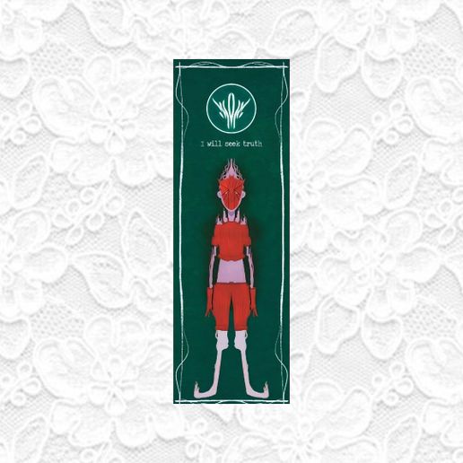 STL file Truthwatcher Bookmark 🔖 ・3D printable design to download・Cults