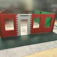 Assembly-Step-1.jpg PRINTBRICK - SET 3 MODULAR DIORAMA STREET SCENE FOR 6" ACTION FIGURES 1:12 SCALE