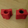 Capture d’écran 2016-10-17 à 10.46.55.png Bearing blocks for standard 8mm linear bearings (Wanhao duplicator i3).