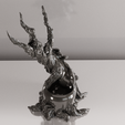 Top.png BackFlow Incense Burner Tree and Vase for 3D printing