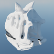 Carnotaurus-skull-30cm-3d-print-3d-model-6.png Череп карнотавра 30 см 3d печать 3d модель