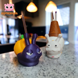 Photos-2.png Pumpkin Snail + Ice Cream Snail Halloween/Summer Pencil Holders
