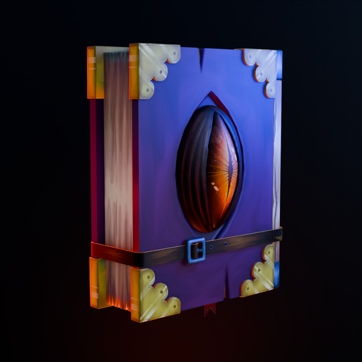 Dragon Eye Magic Book 3D model