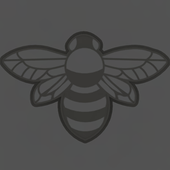 Screenshot-2023-10-04-164223.png STL file Bee cutter・3D printer model to download