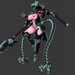 33.jpg STL file Vicious Hive Queen Ishtar - NSFW Combo Pack・3D printing idea to download