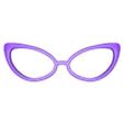 CateyeGlasses.obj Очки "кошачий глаз