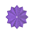 fidget_star_15_point_38_rings.stl Fractal Star Fidget - 12 points, 38 anneaux de mouvement hypnotique !