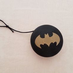 YOYO_BATMAN.jpg Бесплатный STL файл YOYO Batman・Модель 3D-принтера для загрузки