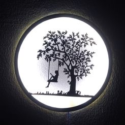 IMG_20200210_171208.jpg 3D file Silhouette lamp・3D print model to download