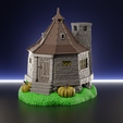 1.png MTG Harry Potter DECK BOX COMPATIBLE WITH COMMANDER DECKS: Hagrid Hut #125