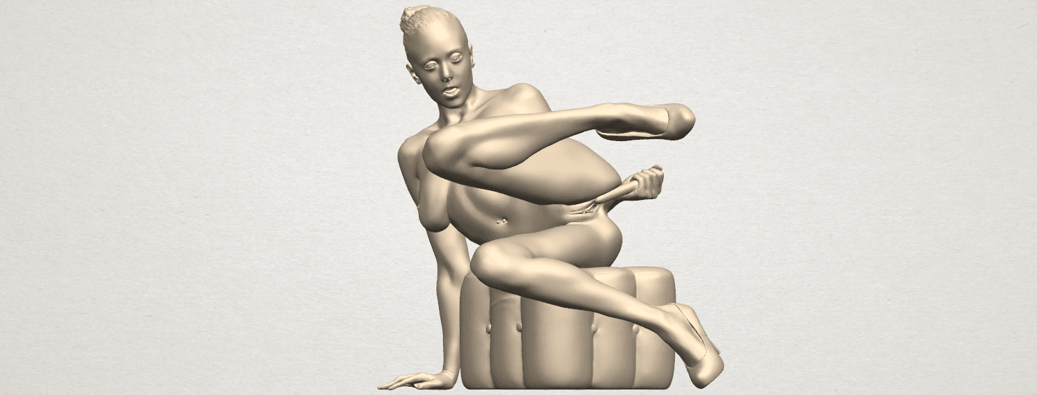 TDA0287 Naked Girl B04 02.png Download free file Naked Girl B04 • 3D printer model, GeorgesNikkei
