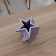 HighQuality2.png 3D Star Shaped Vase with 3D Stl Files & Christmas Decor, Flower Vase, 3D Print File, Christmas Gift, Decorative Vase, 3D Printing, Star Art