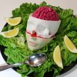 salad-face-skull-brain.jpg What is inside your head ? skull, brain, ... what else ?