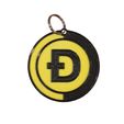 DOGE-brelok.jpg Two Sided Crypto Keychain s BTC ETH BNB XRP DOGE LTC