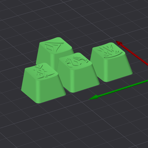 ⌨️ Valorant - Waylay Keycaps・ STL File for 3D printing・Cults