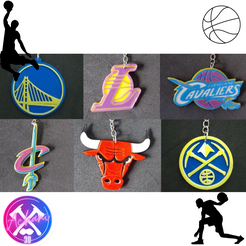 Llaveros-de-Equipos-de-Basquet.png Basketball Team Key Rings