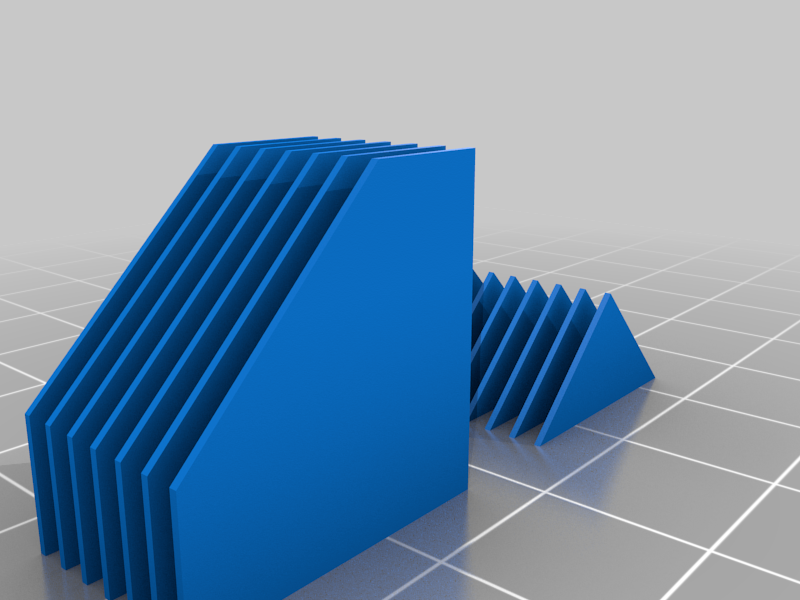 support_1mm5_45deg_profiles.png Free STL file Custom supports fins, different spacing, easy resizeable・3D print object to download, Tse