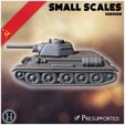 2.jpg T-34-76 M1943 (version réduite) - Armée soviétique WW2 Second Monde Front de l'Est Ostfront RPG Mini Hobby