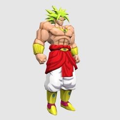 3D file Goku super sayajin bust - Dragon Ball Z 👤・3D printer model to  download・Cults