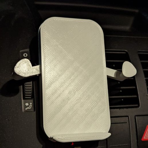 🚗 Minimalist Car Phone Holder with WIRELESS CHARGING NO TOOLS