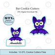 Etsy-Listing-Template-STL.png Bat Cookie Cutter | STL File