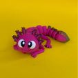 Crochet-Axolotl-And-Egg-Box.jpg Crochet Axolotl & Egg Box Bundle, Articulated Flexi, Print In Place, No Support