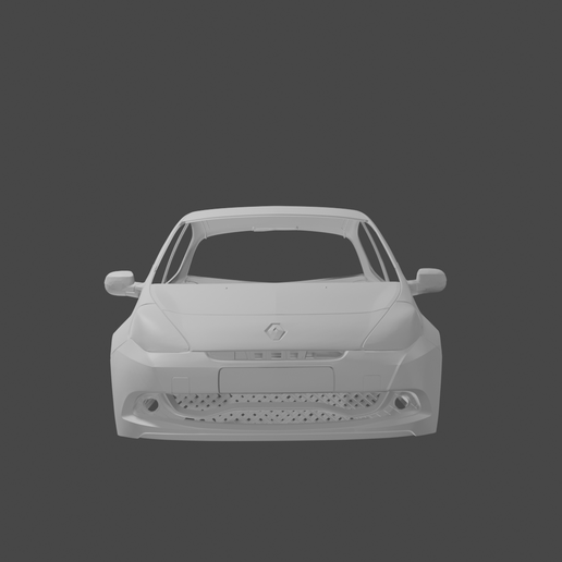 🐚 2010 Renault Clio 200 Cup RC Body Shell (1:10 Scale)・ STL File for 3D ...