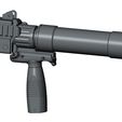9.jpg Переделка крепления на рейку и трассер JG MAC-10