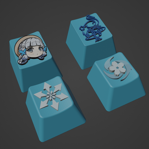 аяка2.png Kamisato Ayakas Tastenkappen