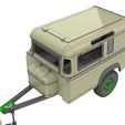10.jpg Land Rover back cut Camper trailer 1:10 scale