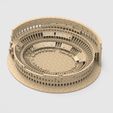 untitled843_1_display_large.jpg STL-Datei Römisches Kolosseum Vollständig Detailliert Die Welt sehen kostenlos・Design zum 3D-Drucken zum herunterladen
