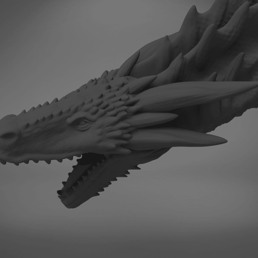 got-dragon1-detail 8.357.png Fichier 3D Lampe Dragon GoT・Design pour imprimante 3D à télécharger, 3D-mon