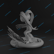 Sneasler6.png Sneasler presupported 3D print model