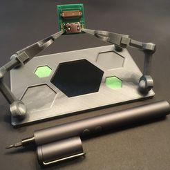 IMG-3905.JPG STL file HexaHand - Soldering helper / third hand with style・3D print object to download