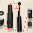 Diagram.png Acetech Tracer Adapter for LCT PBS-4 Airsoft Mock Suppressor