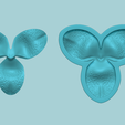 01.png Phalenopsis Orchid 03 Petals - Molding Arrangement EVA Craft